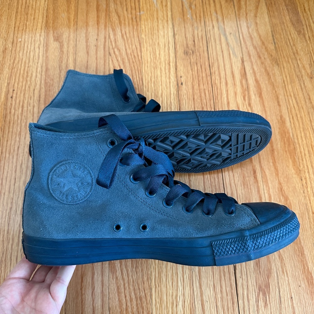 Converse All Star Suede Mono High-Top Sneakers